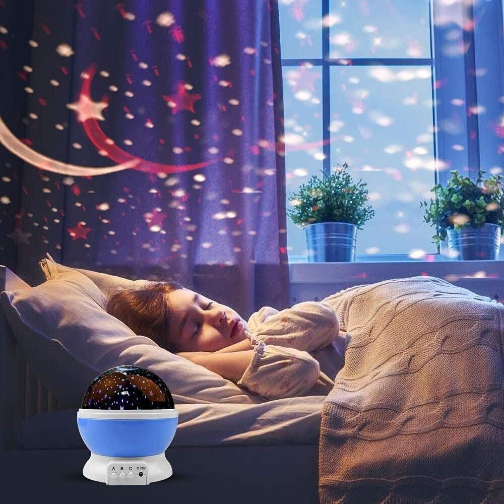 Relaxing Warm Light Complete Your Dream With Star Moon Night Light